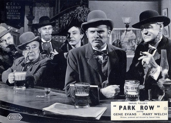 Park Row - Eine Zeitung für New York - Lobbykarten - Dick Elliott, Stuart Randall, Mary Welch, Gene Evans, Herbert Heyes
