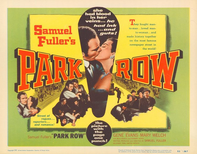 Park Row - Lobby Cards