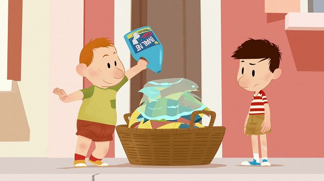 Der kleine Nick und die Ferien - Großwaschtag - Filmfotos