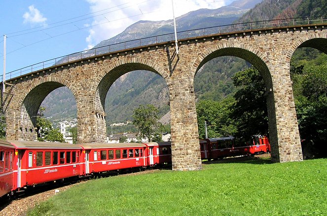 Eisenbahn-Romantik - Season 15 - Der Bernina Express - Van film