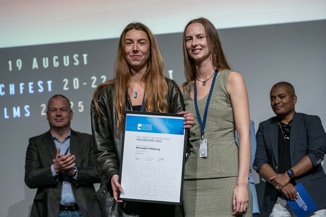 Norwegian Offspring - Rendezvények - Award ceremony at The 51st Norwegian International Film Festival. - Marlene Emilie Lyngstad, Emilie Koefoed Larsen