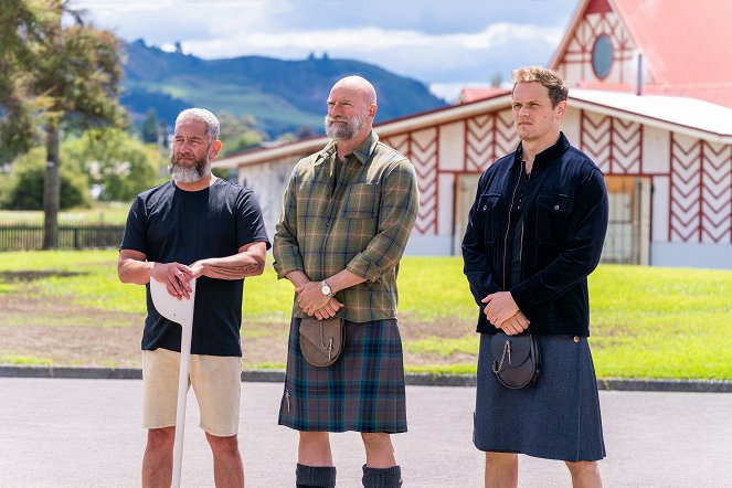 Men in Kilts - Die Schotten kommen - Season 2 - Maori Culture - Filmfotos - Graham McTavish, Sam Heughan