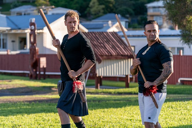 Men in Kilts - Die Schotten kommen - Maori Culture - Filmfotos - Sam Heughan