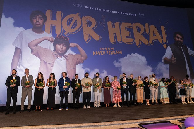 Hør her'a! - Veranstaltungen - The opening screening at The 51st Norwegian International Film Festival in Haugesund.