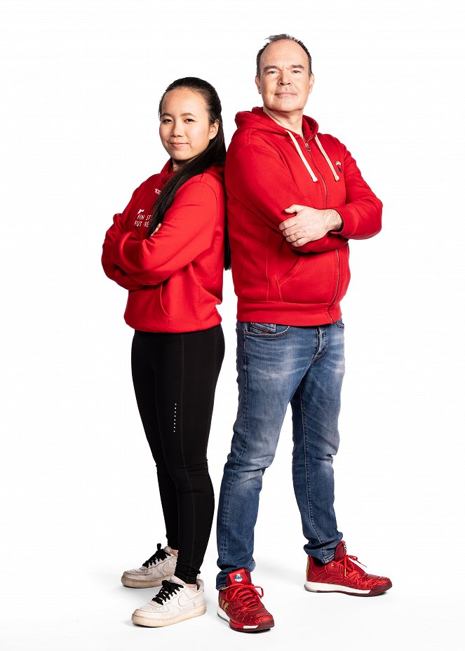 Amazing Race Suomi - Promokuvat - Thy Nguyen, Peter Vesterbacka