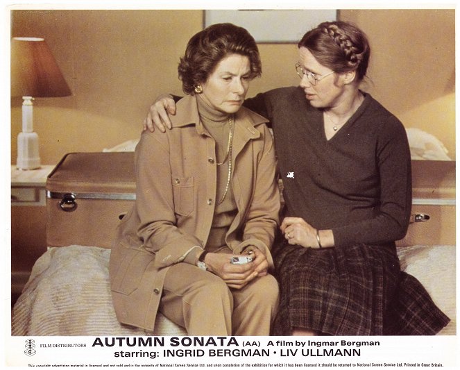Jesienna sonata - Lobby karty - Ingrid Bergman, Liv Ullmann