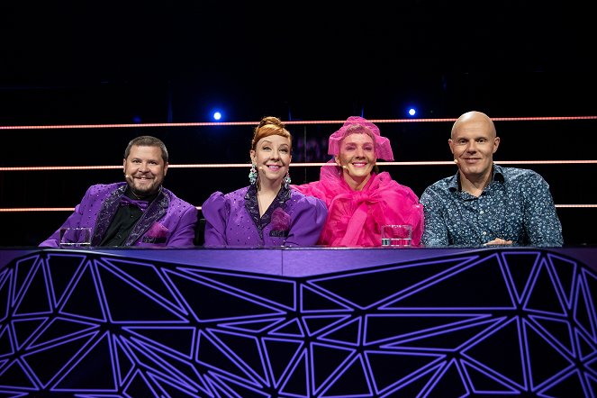 Masked Singer Suomi - Promo - Janne Kataja, Jenni Kokander, Maria Veitola, Aki Linnanahde