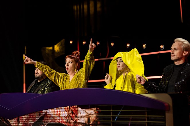 Masked Singer Suomi - Photos - Janne Kataja, Jenni Kokander, Maria Veitola, Christoffer Strandberg