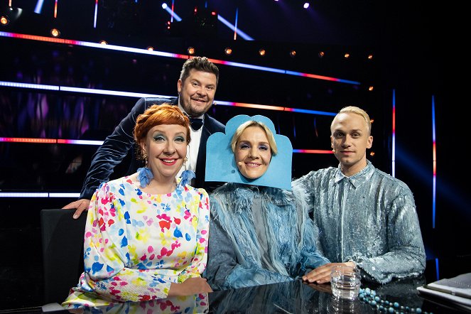 Masked Singer Suomi - Promo - Jenni Kokander, Janne Kataja, Maria Veitola, Christoffer Strandberg