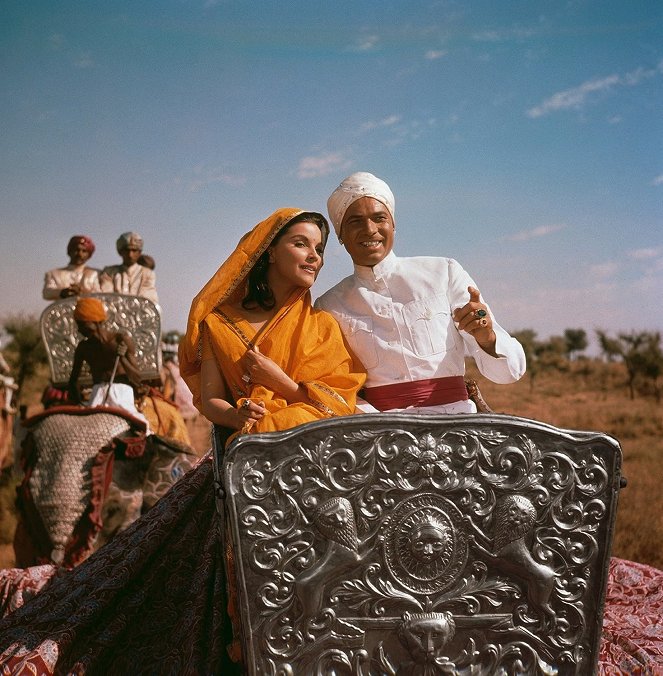 De tijger van Eschnapur - Van film - Debra Paget, Walther Reyer