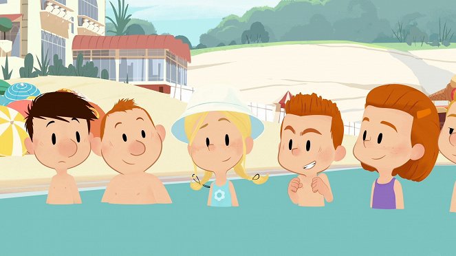 Der kleine Nick und die Ferien - Der Schwimm-Wettkampf - Filmfotos