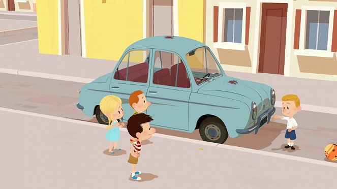 A kis Nicolas nyaral - On a lavé la voiture - Filmfotók