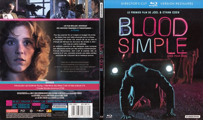 Blood Simple - Eine mörderische Nacht - Covers
