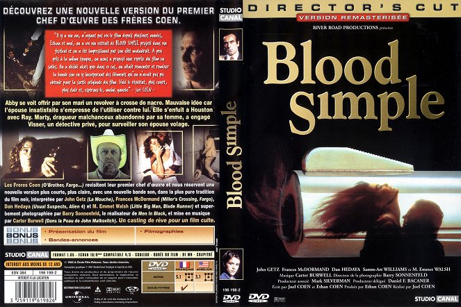 Blood Simple - Eine mörderische Nacht - Covers