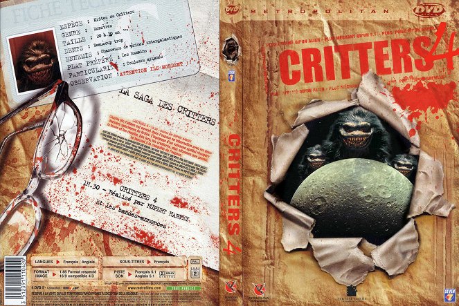 Critters 4 - Carátulas