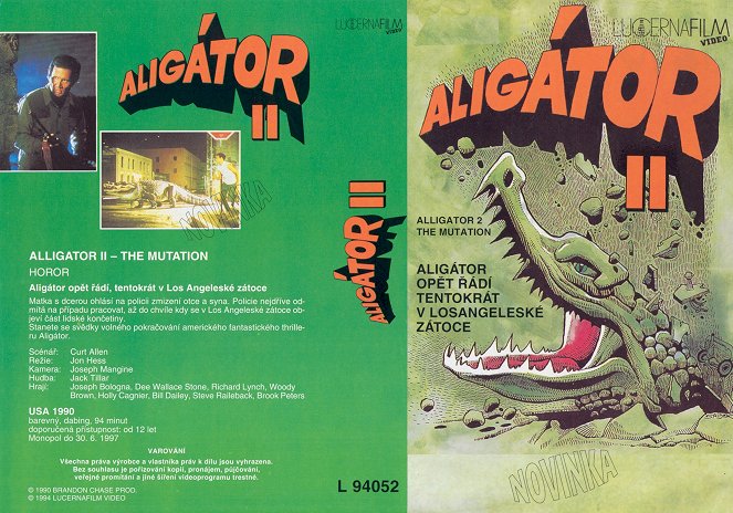 Alligator II: Die Mutation - Covers