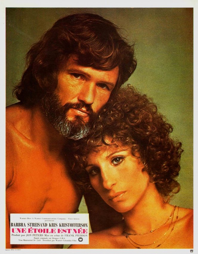 Nasce uma Estrela - Cartões lobby - Kris Kristofferson, Barbra Streisand