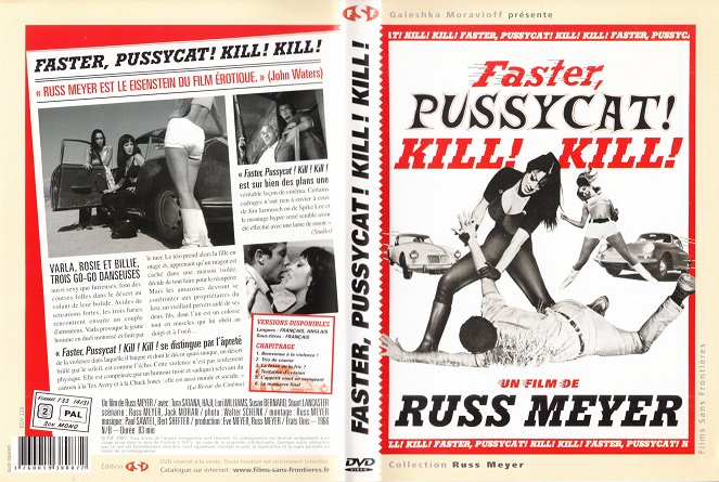 Faster, Pussycat! Kill! Kill! - Couvertures