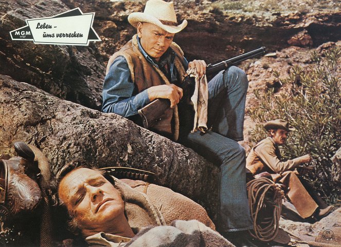 Catlow - Cartões lobby - Richard Crenna, Yul Brynner