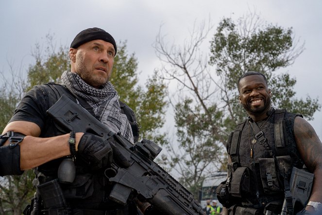 The Expendables 4 - Filmfotos - Randy Couture, 50 Cent