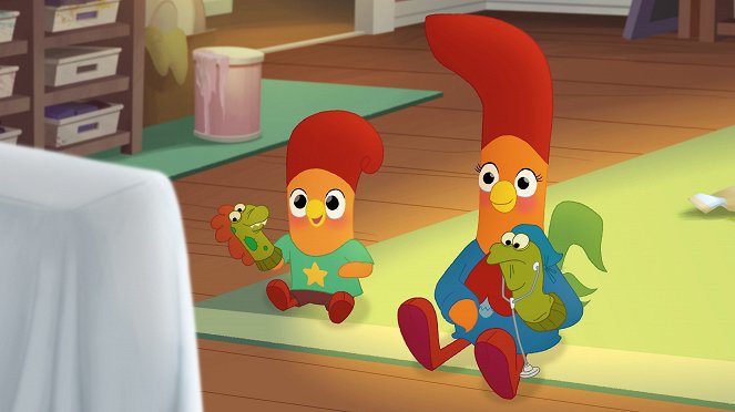 Interrupting Chicken - Season 2 - Save the Stalk! / Why Did the Chicken Cross the Road? - Photos