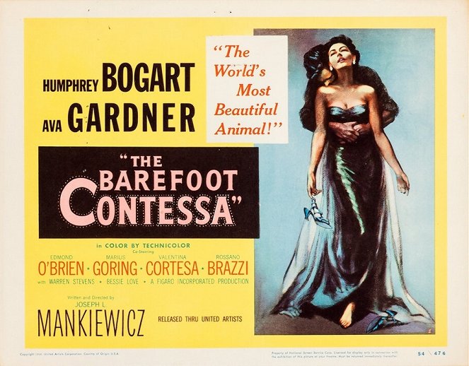 The Barefoot Contessa - Lobby Cards
