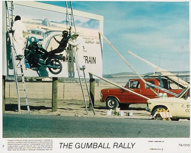The Gumball Rally - Lobby Cards