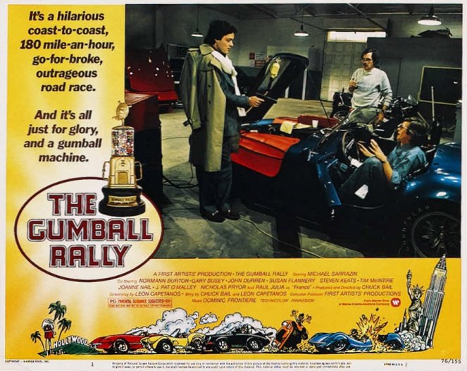 The Gumball Rally - Lobbykaarten