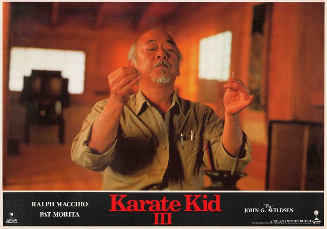 The Karate Kid, Part III - Lobby karty - Pat Morita
