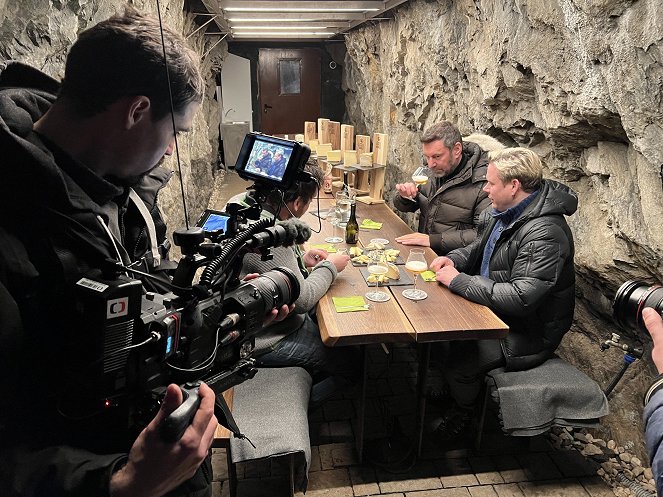 Manu a Matěj na horách - Po stopách ledových mužů - Tournage - Emanuele Ridi, Matěj Ruppert