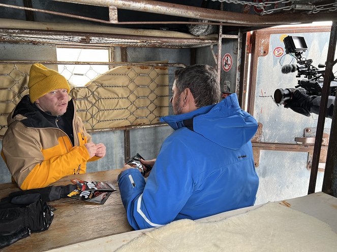 Manu a Matěj na horách - Po stopách ledových mužů - Tournage