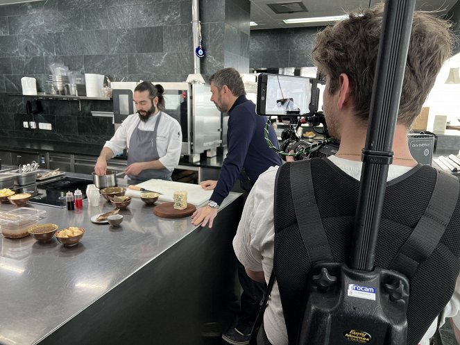 Manu a Matěj na horách - Po stopách ledových mužů - Tournage