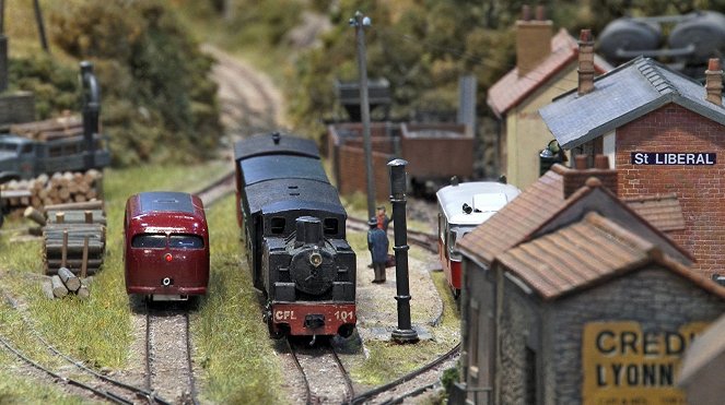 Eisenbahn-Romantik - Modellbahn-Vignetten aus Europas Provinz - Photos