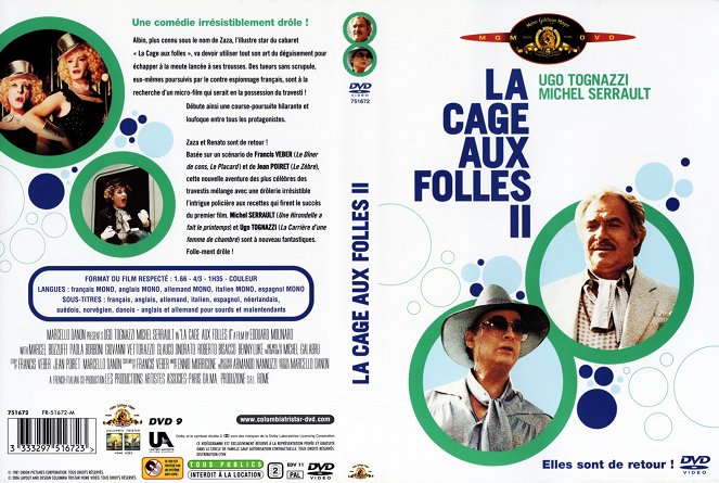 La Cage aux folles II - Covers