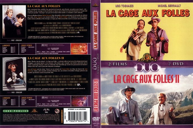 La Cage aux folles II - Okładki