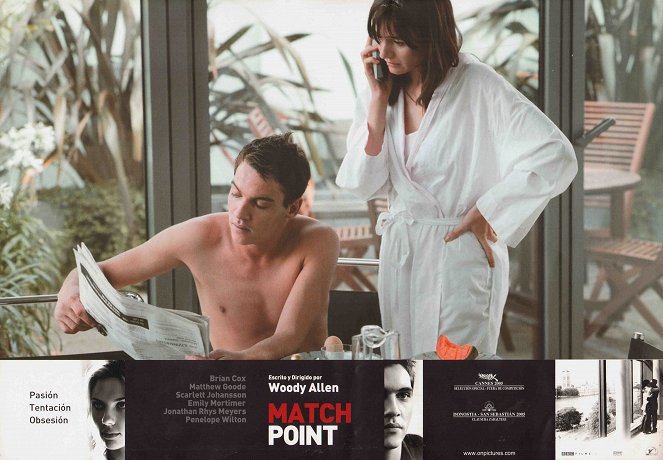 Match Point - Fotocromos - Jonathan Rhys Meyers, Emily Mortimer