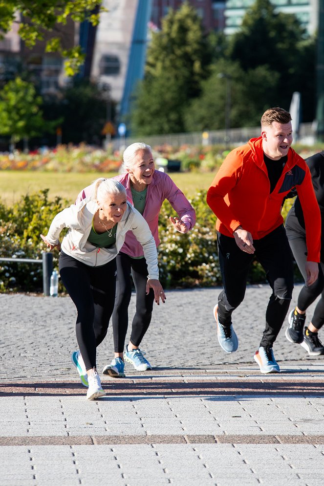 Amazing Race Suomi - Photos - Mari Eder, Kaisa Mäkäräinen, Benjamin Harima