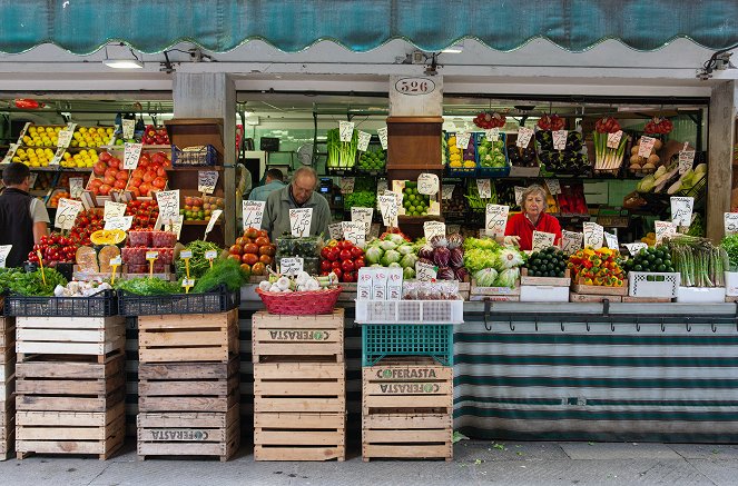 Chutě velkoměsta - Venedig – Der Rialtomarkt - Z filmu