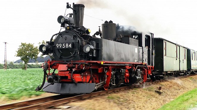 Eisenbahn-Romantik - Der Wilde Robert – Döllnitzbahn – Original und Modell - De la película