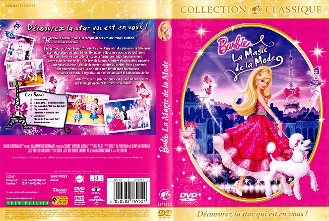 Barbie A Fashion Fairytale - Covers