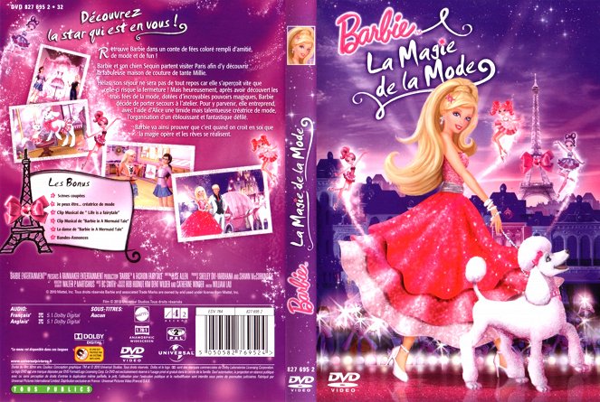 Barbie A Fashion Fairytale - Okładki
