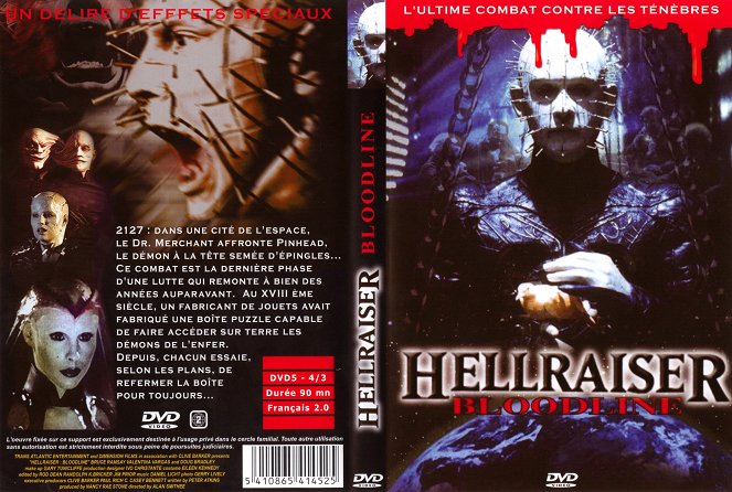 Hellraiser 4 - Bloodline - Covers