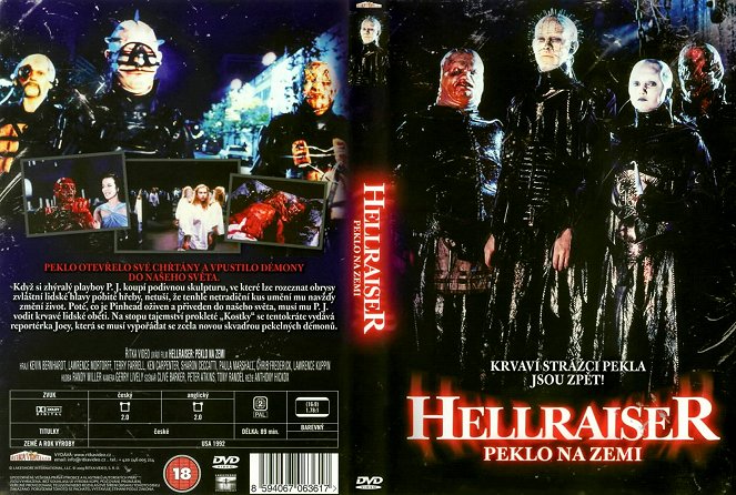 Hellraiser III: Hell on Earth - Coverit