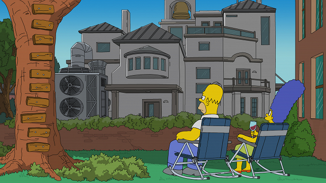 Les Simpson - Maison de maître et femme - Film