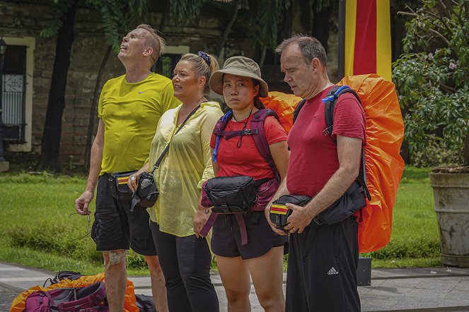 Amazing Race Suomi - Filmfotos - Jukka Rasila, Mirva Nieminen, Thy Nguyen, Peter Vesterbacka