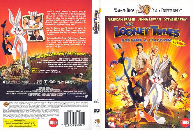 Looney Tunes: De nuevo en acción - Carátulas