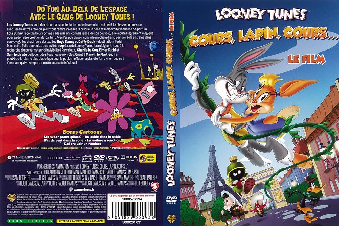 Looney Tunes: Rabbits Run - Okładki