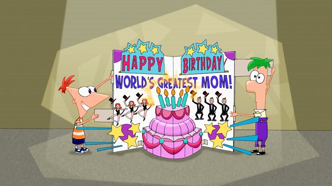 Phineas and Ferb - Mom's Birthday - Photos