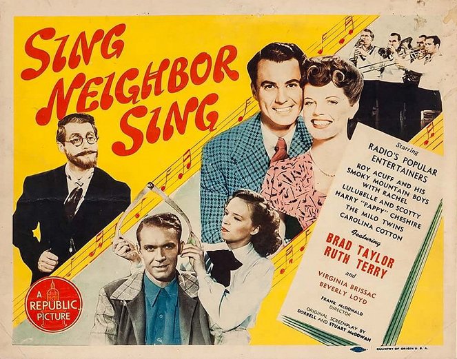 Sing, Neighbor, Sing - Lobby Cards