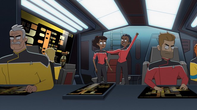 Star Trek: Lower Decks - Old Friends, New Planets - De la película